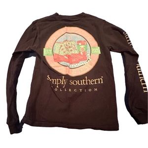 Simply Southern Long Sleeve Shirt size S